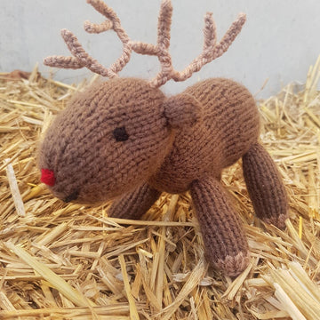 Knitted Reindeer