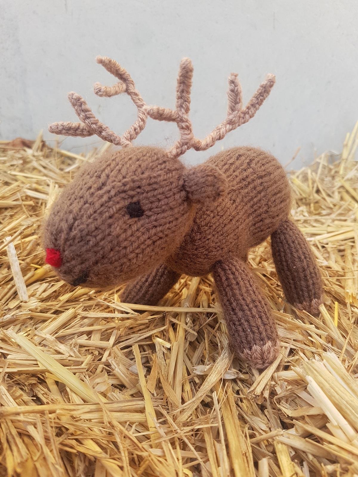 Knitted Reindeer