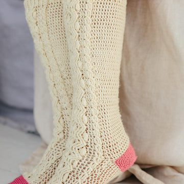 Darcy Cabled Socks