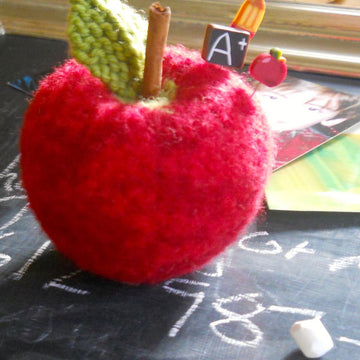 Felted Apple Pincushion