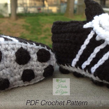 Soccer cleats/Running Shoes Crochet Pattern