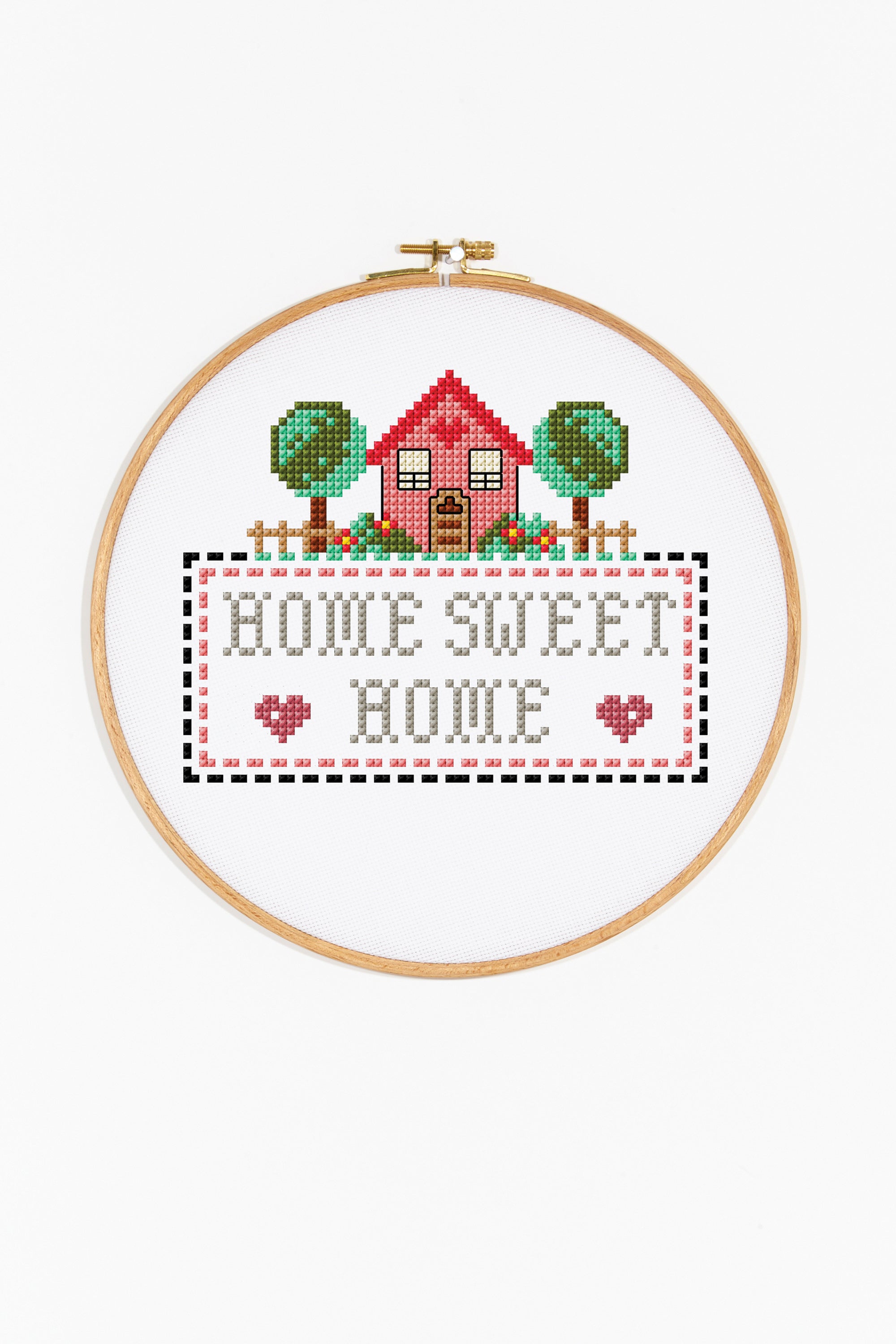 Home Sweet Home  in DMC - PAT0110 -  Downloadable PDF