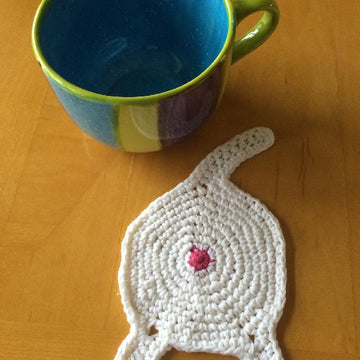 Cat Butt Coaster