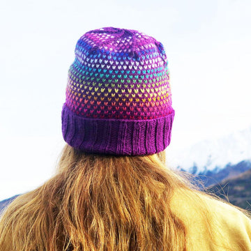 Rainbow Stitch Hat
