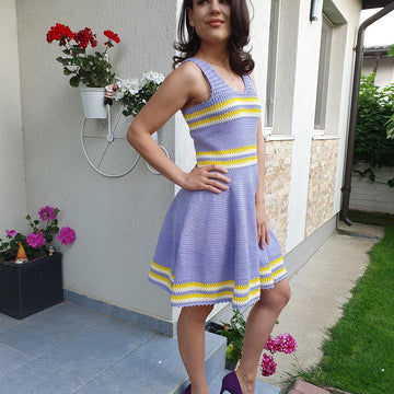 Crochet dress for summer