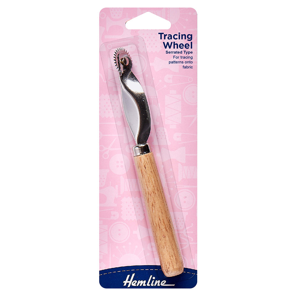 Hemline Premium Serrated Edge Tracing Wheel