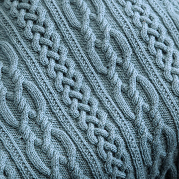 Cables Baby Blanket