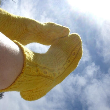 Honeycomb Twist Socks