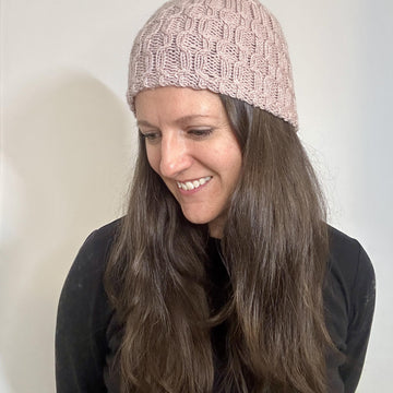 Knit Winter Windows Beanie Hat