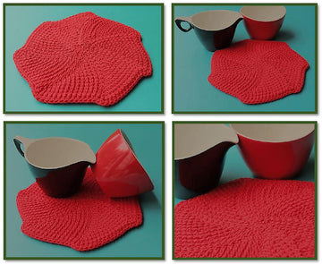 Tunisian Spiral Potholder