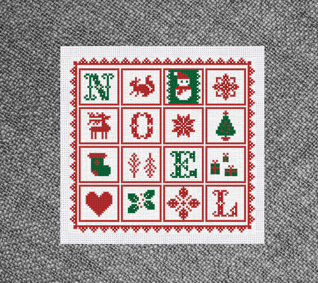 Cross Stitch Pattern Noel by Leonor Kiokiz