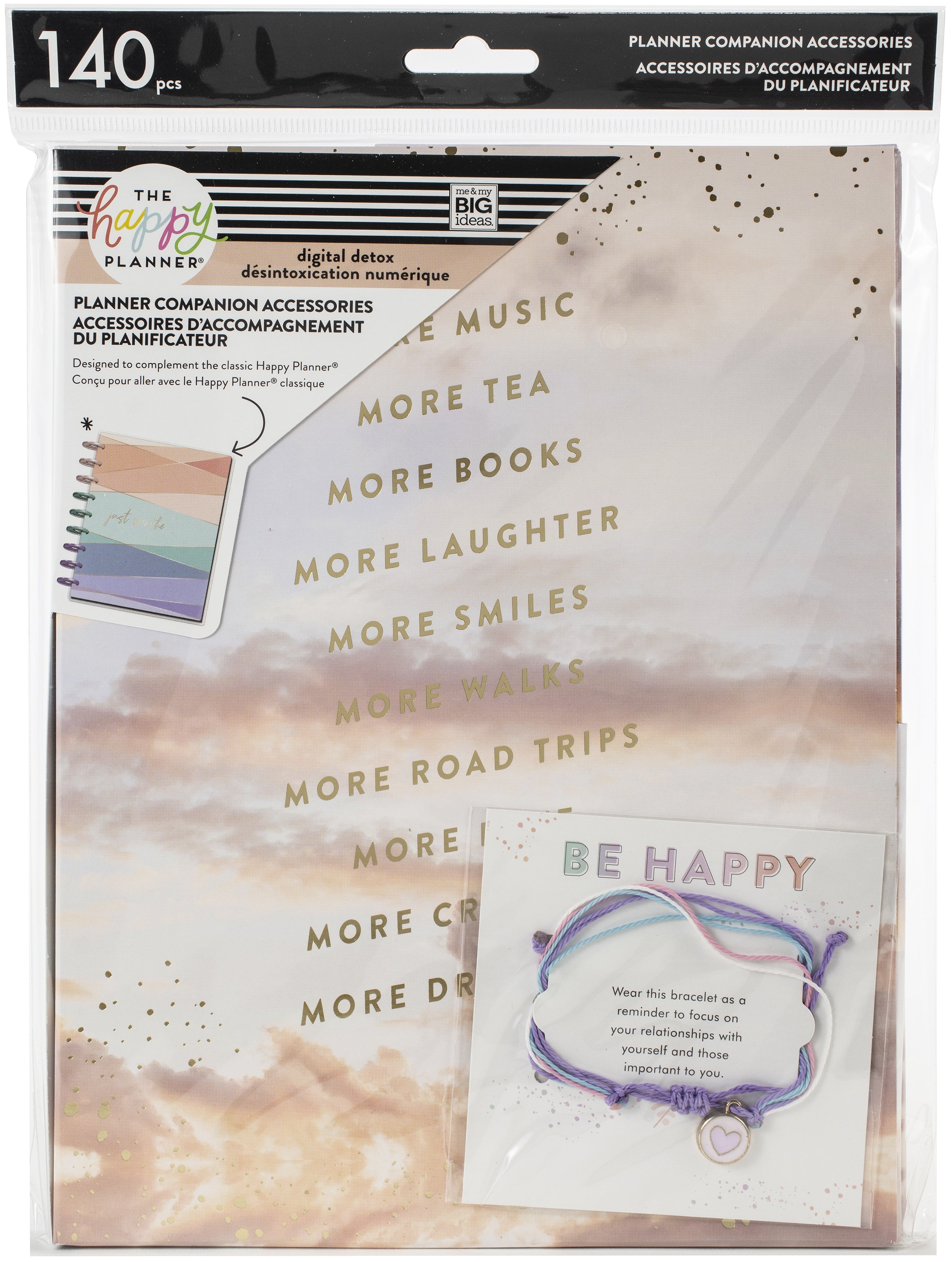 Happy Planner Classic Planner Companion Accessories - Digital Detox, 140/Pkg