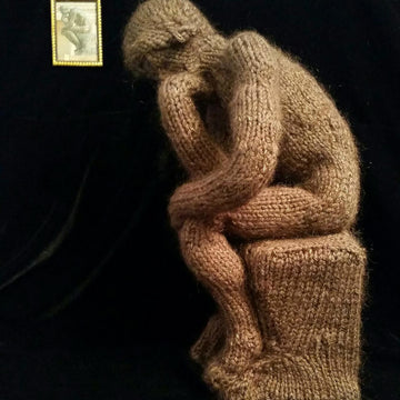 Fuzzy Thinker Soft Sculpture