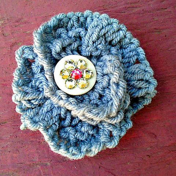 1065 - knit flower
