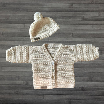 Ashley Cardigan and Hat Set