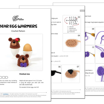 Bear egg warmers