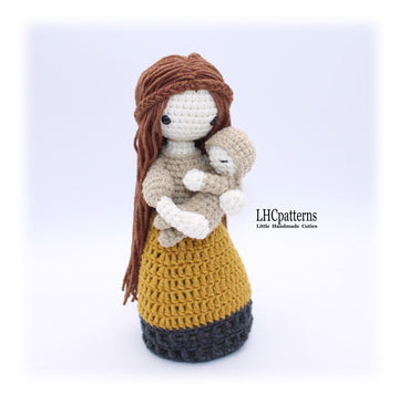 Mother with Baby Crochet Pattern