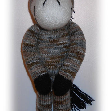 Horse Knitting Pattern. Knitted Horse PDF Tutorial, DIY Horse Soft Toy Pattern