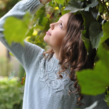 Fanciful Flower Sweater
