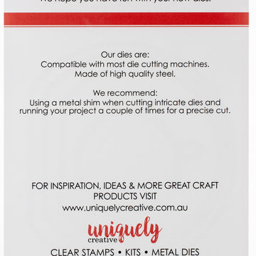 Uniquely Creative Metal Dies - Stitched Arches