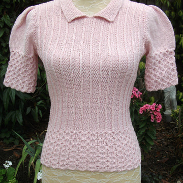 Retro Style Slim Fit Top