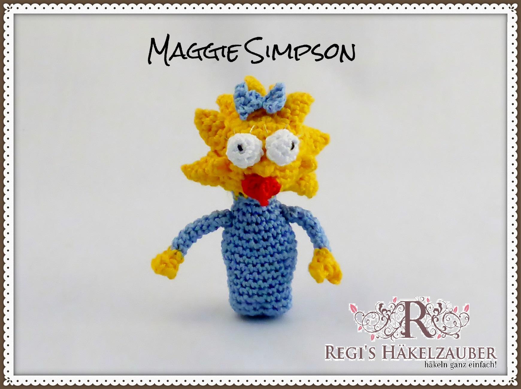 Maggie Simpson Häkelanleitung