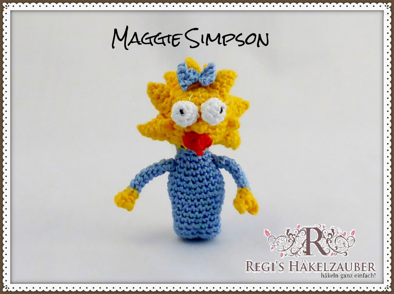 Maggie Simpson Häkelanleitung