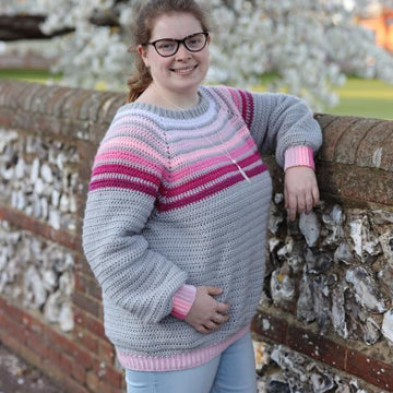The Eclectic Rainbow Raglan