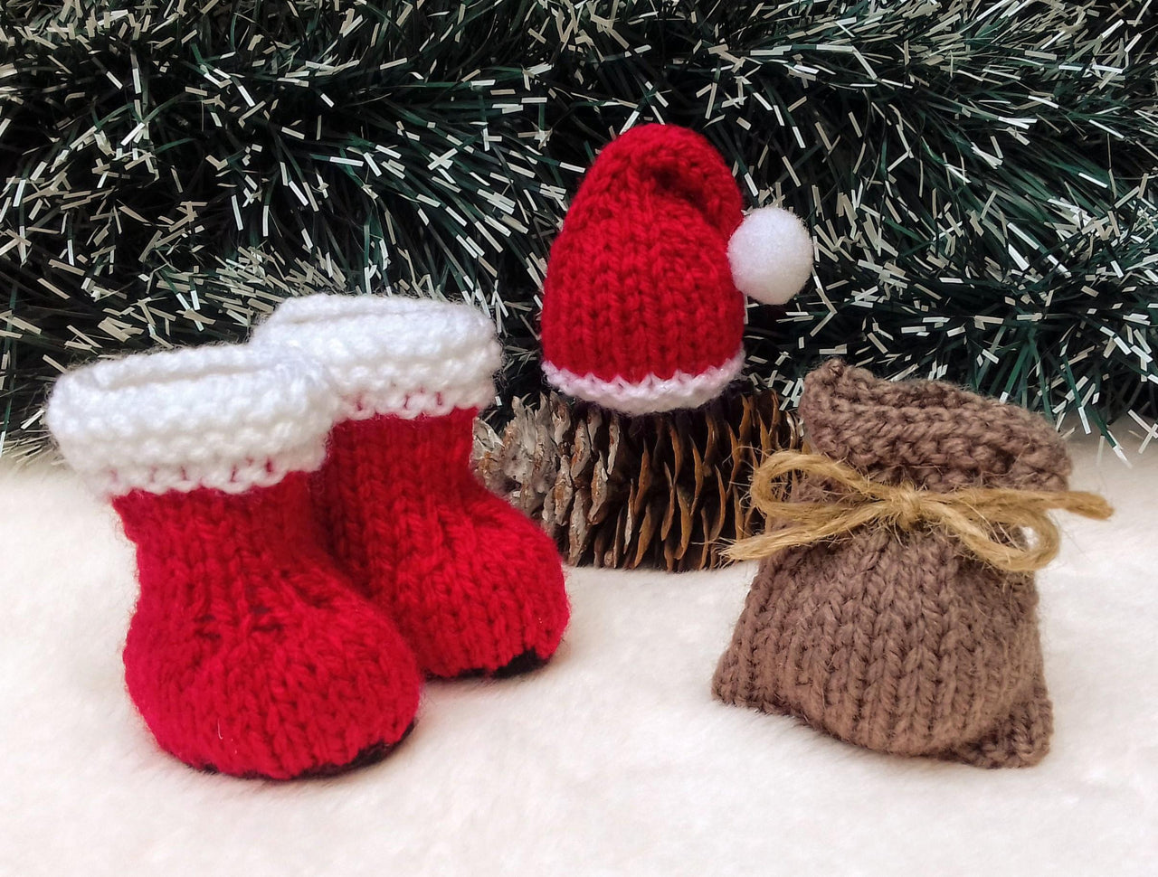 Santa's Boots, Hat & Sack - Ferrero Rocher Covers