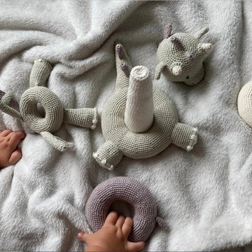 Baby Dragon stacking toy