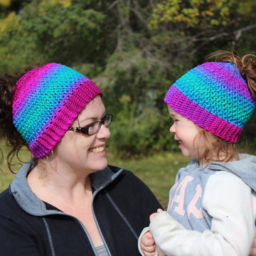 Savannah Slouch & Messy Bun Hat