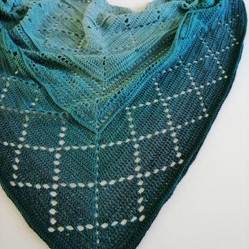 Diamonds of the Night Shawl