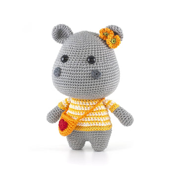 Hannah the Hippo Amigurumi