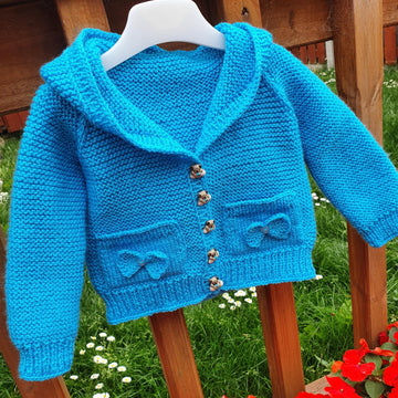 Cornflower jacket in Stylecraft Special DK