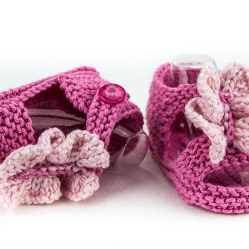 Ruffle Front Baby Sandals