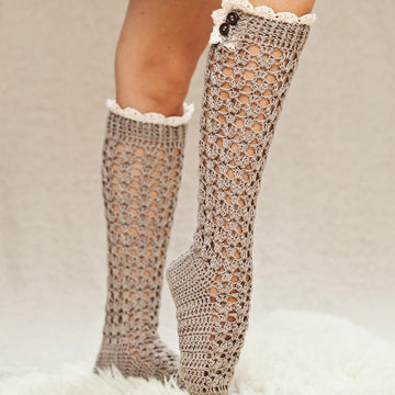 Lux Buttoned Socks