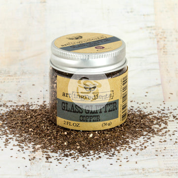 Prima Marketing Finnabair Art Ingredients Glass Glitter 2oz - Copper