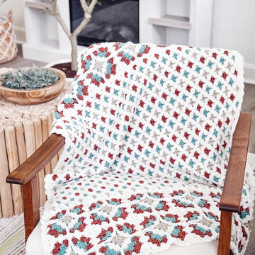 Windowpane Granny Stitch Blanket