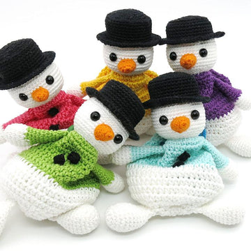 Drawstring Bag - Snowman