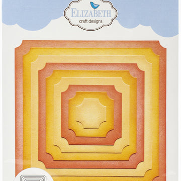 Elizabeth Craft Designs Elizabeth Craft Metal Die - Fitted Indented Square