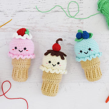 Summertime Ice Cream Cones