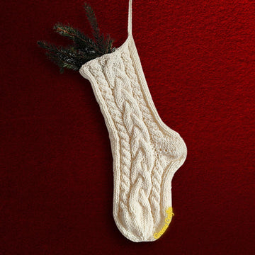 Rustic Christmas Stocking