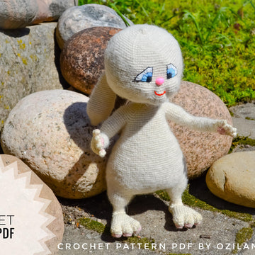 Snowball bunny rabbit toy