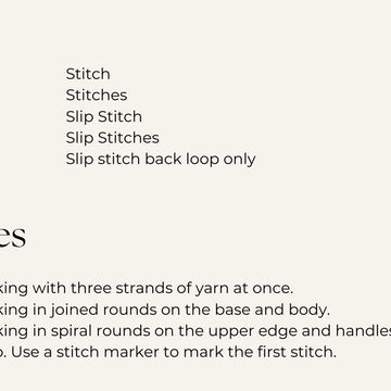 Star Stitch Bag