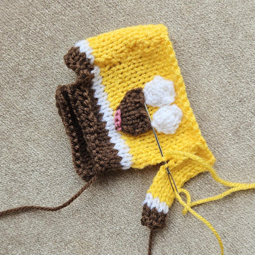 Knitted SpongeBob