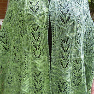 Narita Cable Lace Shawl