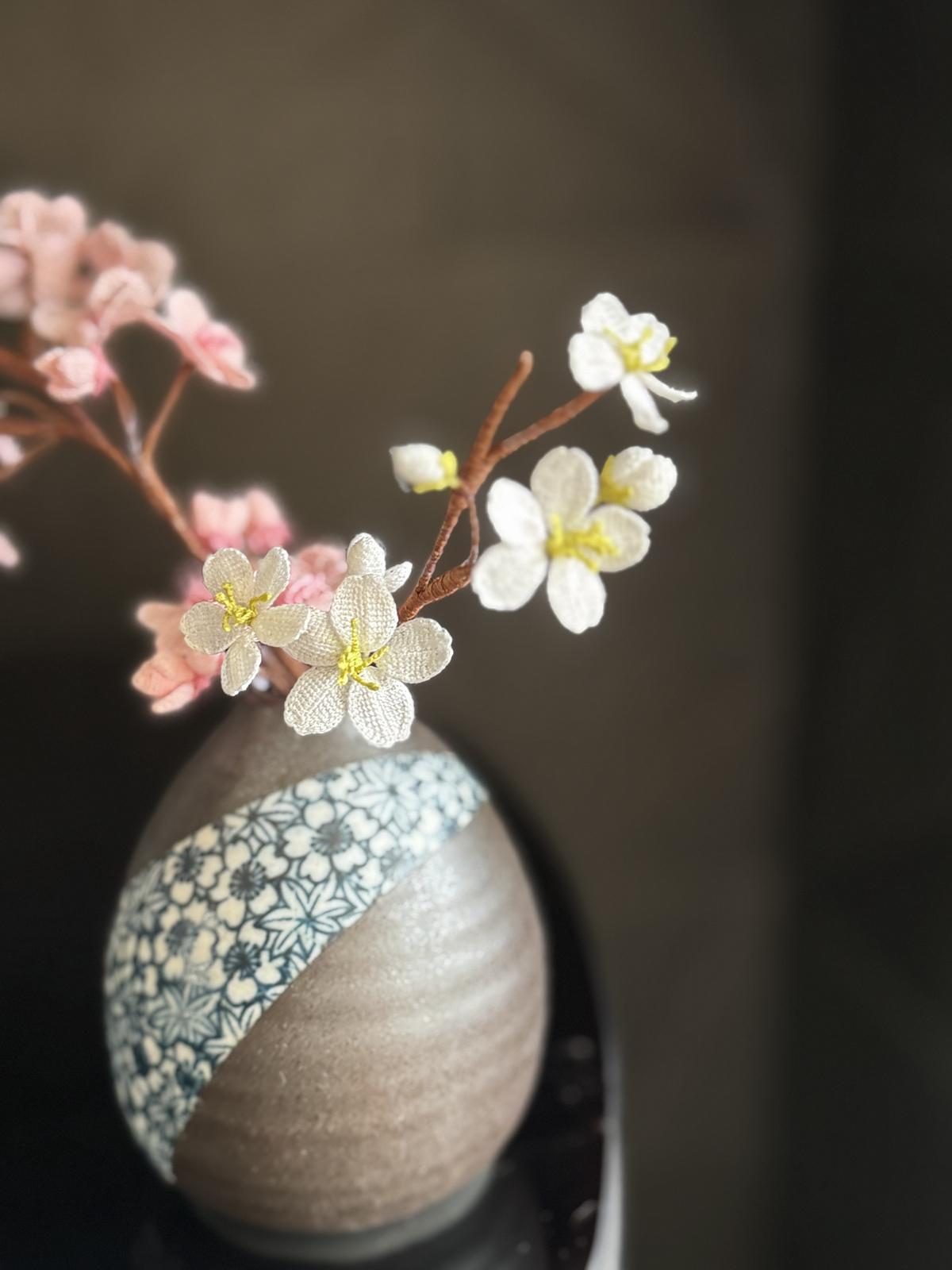 Cherry blossom branch