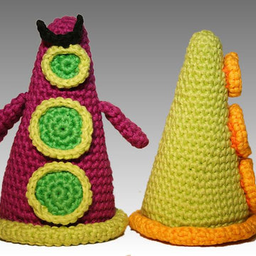 Purple & Green Tentacle - Amigurumi