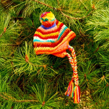 Holly Earflaps Winter Hat