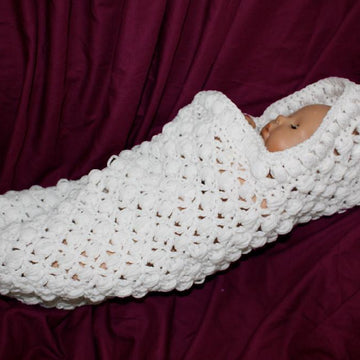 Lacy Cuddle Cocoon Pattern